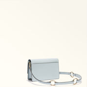 FURLA BORSA 1927 MINI CROSSBODY IN PELLE COLORE CELESTE