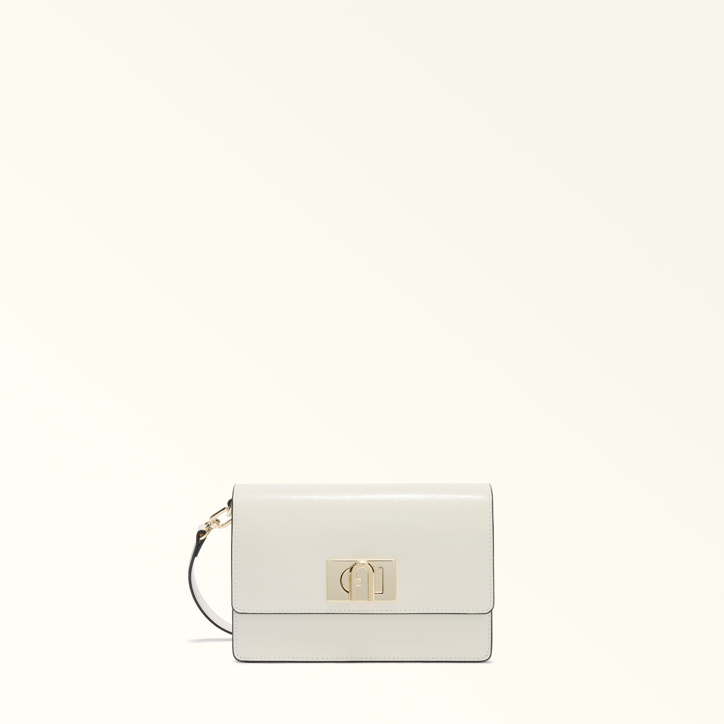 FURLA BORSA 1927 MINI CROSSBODY I PELLE COLORE PANNA