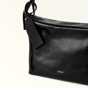 FURLA BORSA A SPALLA GINEVRA M IN PELLE NERA