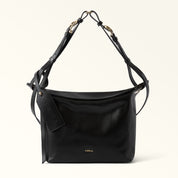 FURLA BORSA A SPALLA GINEVRA M IN PELLE NERA