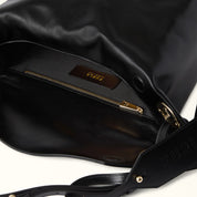 FURLA BORSA A SPALLA GINEVRA M IN PELLE NERA
