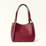 FURLA BORSA TOTE NUVOLA M IN PELLE COLORE CILIEGIA