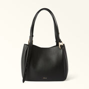 FURLA BORSA TOTE M NUVOLA IN PELLE COLORE NERO