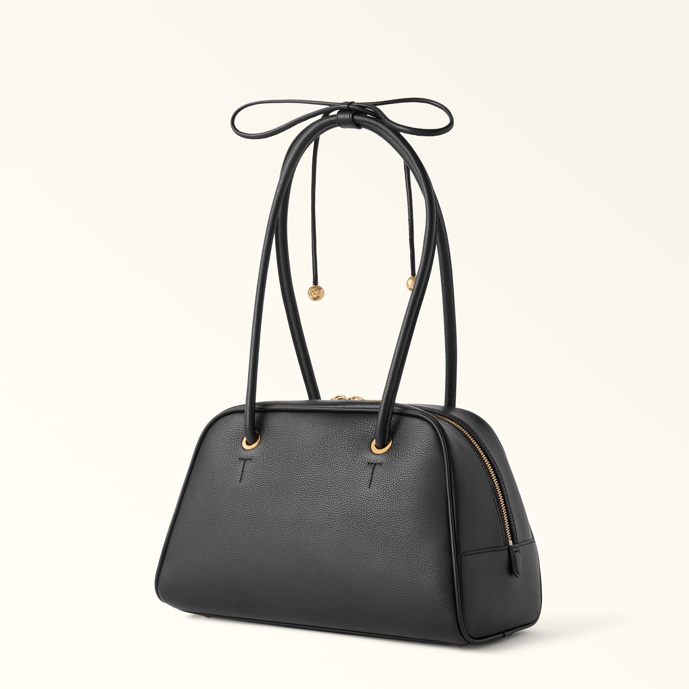 FURLA BORS A SPALLA POPPY M IN PELLE COLORE NERO