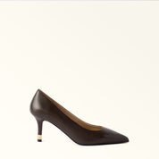 FURLA ARIA DECOLLETE CHOCOLATE LEATHER